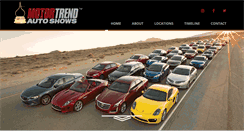 Desktop Screenshot of motortrendautoshows.com